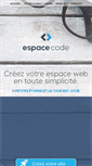 Mobile Screenshot of espacecode.com